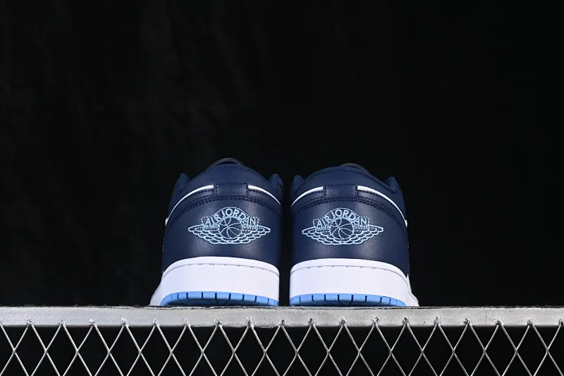 All categories Air Jordan Jordan series basketball shoes Air Jordan 1 Low Air Jordan 1 Low AJ1 Joe 1 white and blue low-top retro cultural basketball shoes 553558-404